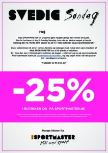 Svedig Søndag Partner Invitation marts